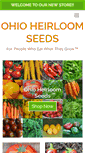Mobile Screenshot of ohioheirloomseeds.com
